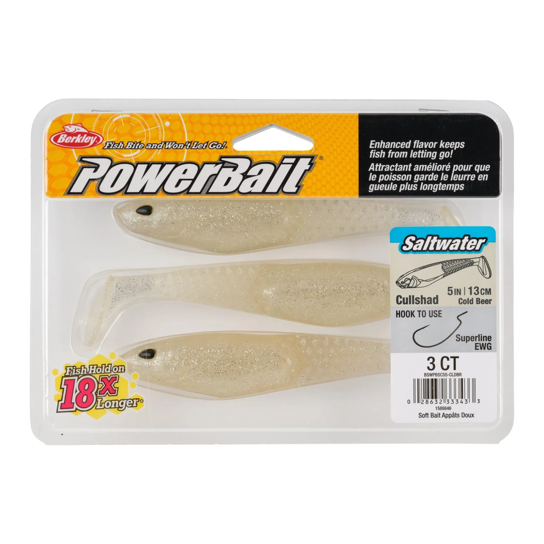 PowerBait® Saltwater CullShad
